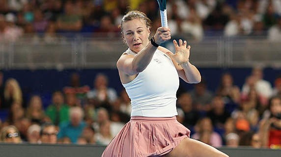 Amanda Anisimova am Montag in Miami Amanda Anisimova am Montag in Miami