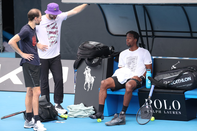 Gael Monfils spielt seine letzten Australian Open