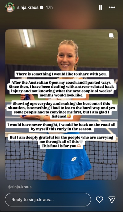 Sinja Kraus/Instagram