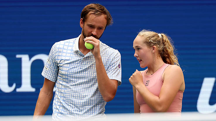 Daniil Medvedev wird es in Indian Wells wohl nicht an die Seite von Mirra Andreeva schaffen Daniil Medvedev wird es in Indian Wells wohl nicht an die Seite von Mirra Andreeva schaffen