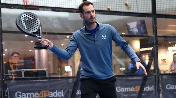Andy Murray ist schon länger ein Fan des Padelsports Andy Murray ist schon länger ein Fan des Padelsports