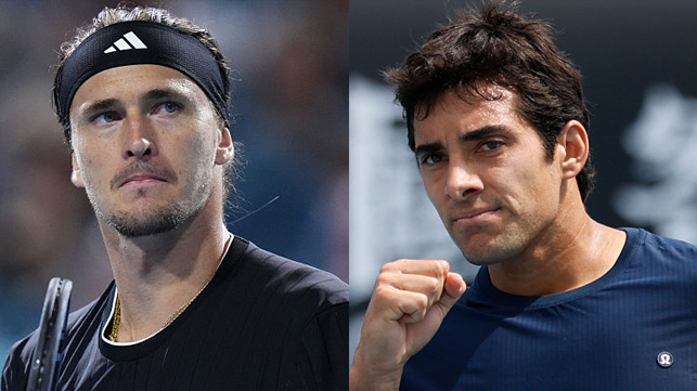 Alexaner Zverev und Cristian Garin treffen zum vierten Mal auf der ATP-Tour aufeinander