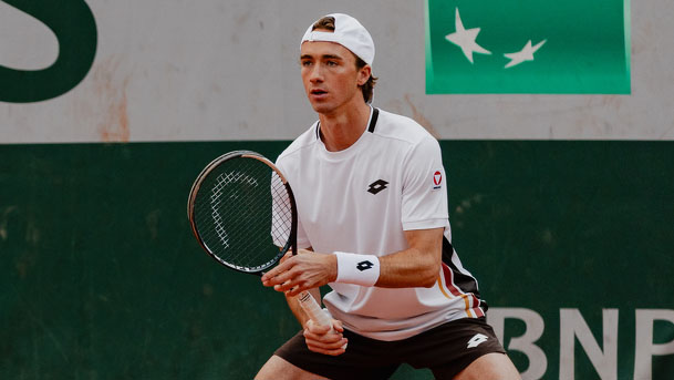 Lukas Neumayer fehlt in Paris noch en Sieg zu einem Platz im Hauptfeld