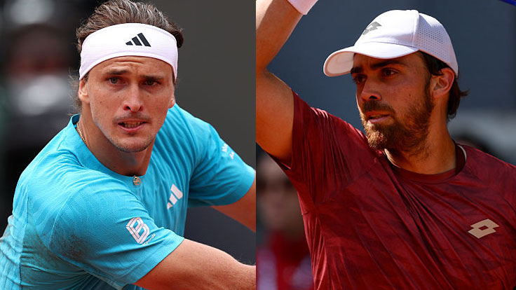 Alexander Zverev und Benjamin Bonzi treffen zum ersten Mal aufeinander Alexander Zverev und Benjamin Bonzi treffen zum ersten Mal aufeinander
