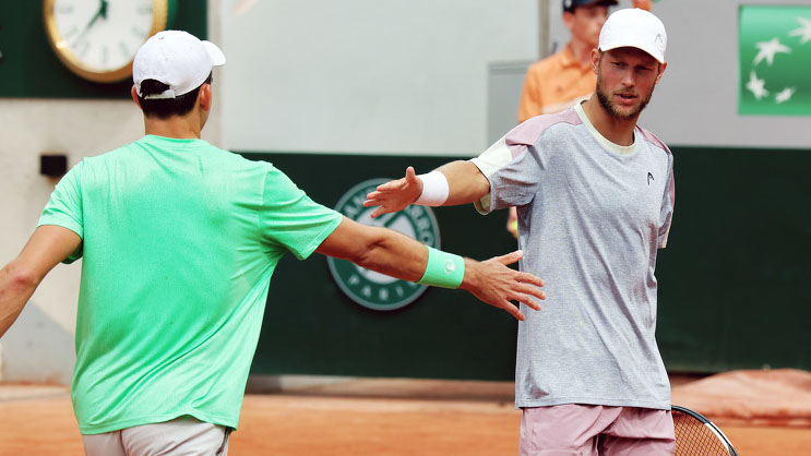 Petr Nouza und Neil Oberleitner stehen bei den French Open 2026 im Viertelfinale Petr Nouza und Neil Oberleitner stehen bei den French Open 2026 im Viertelfinale