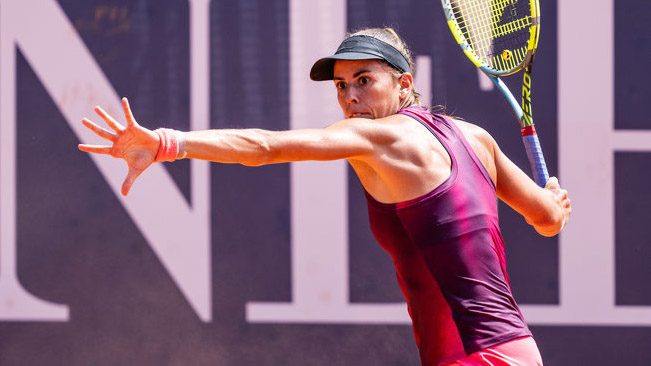 Julia Grabher steht in Kitzbühel im Finale Julia Grabher steht in Kitzbühel im Finale
