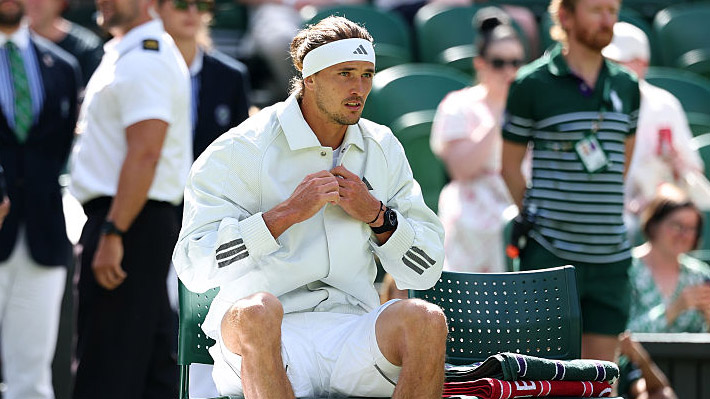 Alexander Zverev gibt sich in Wimbledon in Sachen Favoritenrolle zugeknöpft Alexander Zverev gibt sich in Wimbledon in Sachen Favoritenrolle zugeknöpft