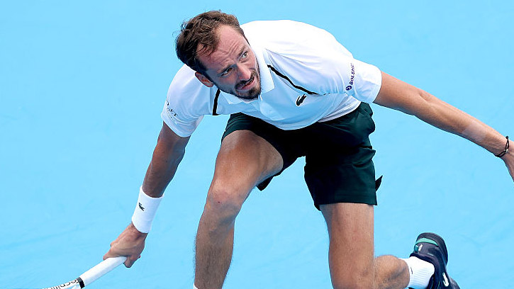 Daniil Medvedev ist im Sommer 2026 auf Hartplatz bislang gestrauchelt