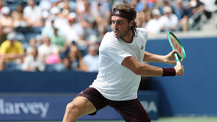 Stefanos Tsitsipas hat bei den US Open für eine Überraschung gesorgt