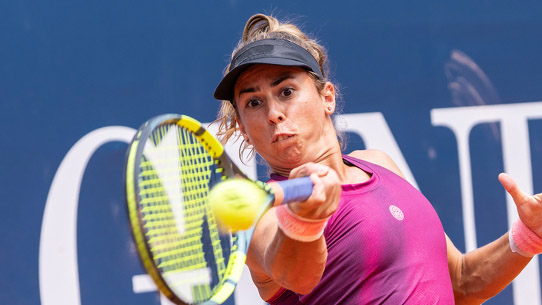 Für Julia Grabher gab es in der ersten Runde der US Open 2026 nichts zu holen