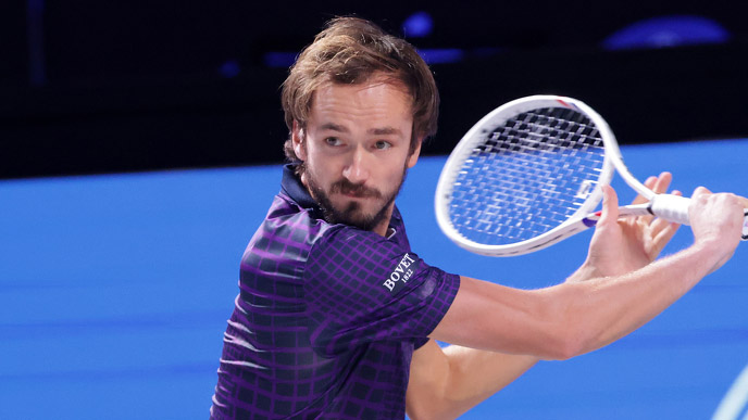 Daniil Medvedev im vergangenen Jahr in Wien