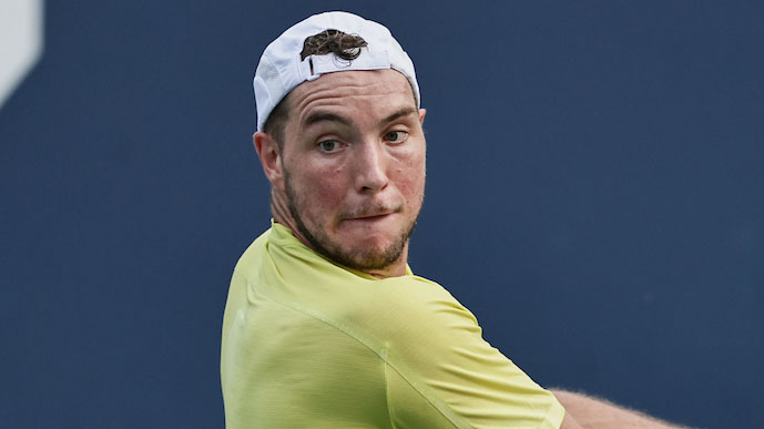Jan-Lennard Struff hat sich gegen Arthur Fils von einer sehr guten Seite gezeigt