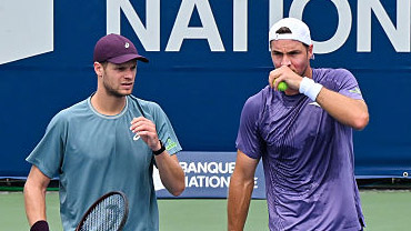 Yannick Hanfmann und Jan-Lennard Struff im Sommer 2026 in Montreal