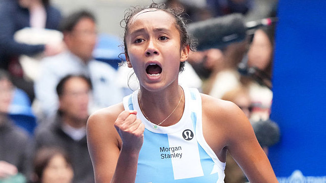Leylah Fernandez spielt morgen in Tokio um den Titel